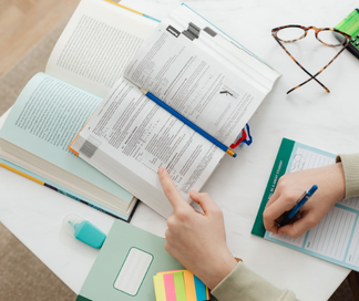 Writing section